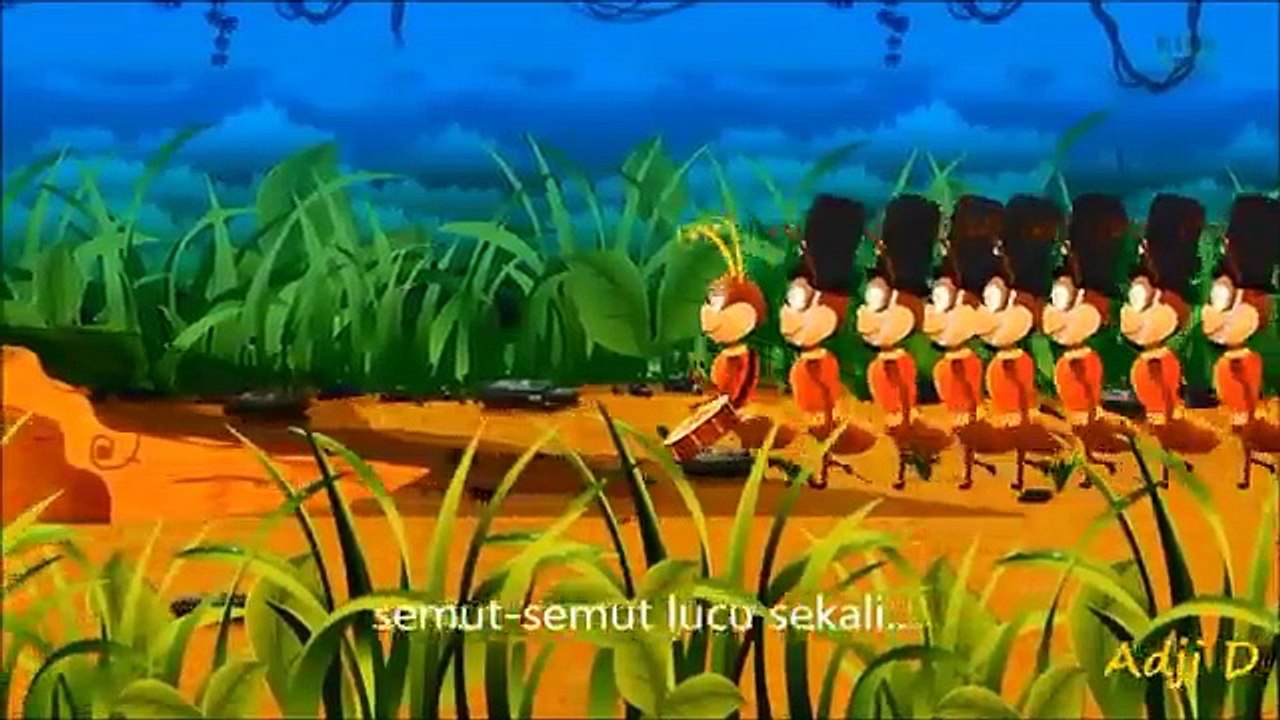 Semut-semut kecil - lagu anak ceria