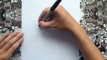 Como dibujar a foxy five nights at freddys | how to draw foxy