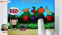 Learn Fruit names with Monkey Preschool Lunchbox - gameplay video for kids