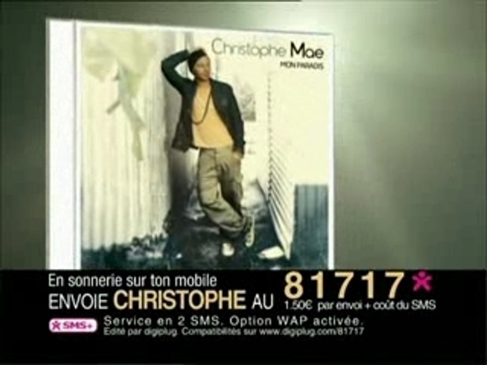 Christophe Mae : Mon Paradis (Pub TV)