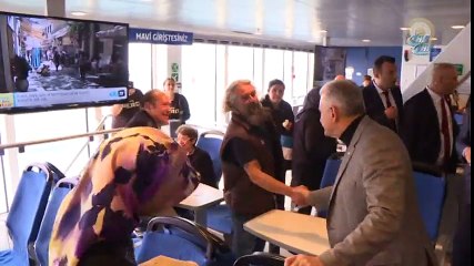 Başbakan Yıldırım, Feribotta Kaptan Köşküne Çıktı
