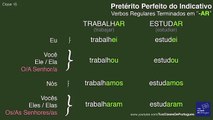Clases de Portugués - Clase 15.1 - PASADO PERFECTO (Pretérito Perfeito) - NIVEL BÁSICO A2
