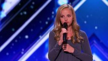 Evie Clair- Teen Performs Moving Song For Father Battling Cancer