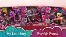 My Little Pony Explore Equestria Poseable Ponies! Twilight Sparkle, Rainbow Dash | Bins Toy Bin