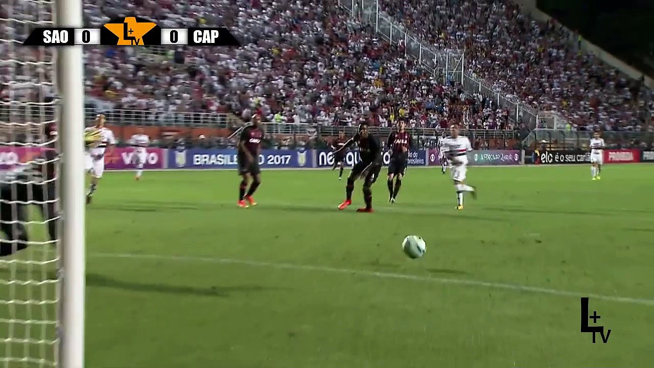 São Paulo 2 x 1 Atlético-PR - Melhores Momentos & Gols - Brasileirão Série A 2017