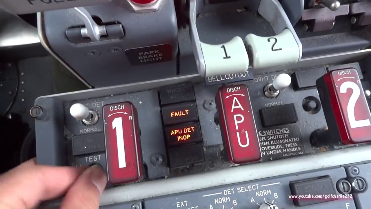 Cockpit Scenes - Boeing 737 START UP