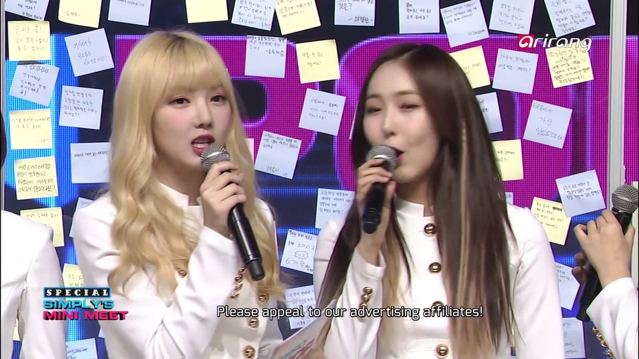 [Simply K-Pop] GFRIEND(여자친구) _ SIMPLY'S MINI MEET _ Ep.285 _ 100617