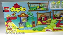 JAKE AND THE NEVER LAND PIRATES (Lego Duplo) Pirates Peter Pans Visit Unboxing 10526
