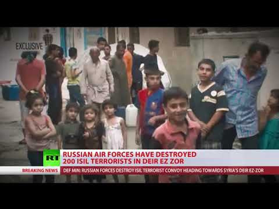 Russian air force destroys 200+ ISIS terrorists heading for Deir ez-Zor, Syria – MoD