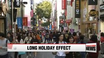 S. Korea's long holiday boosted card spending: Data