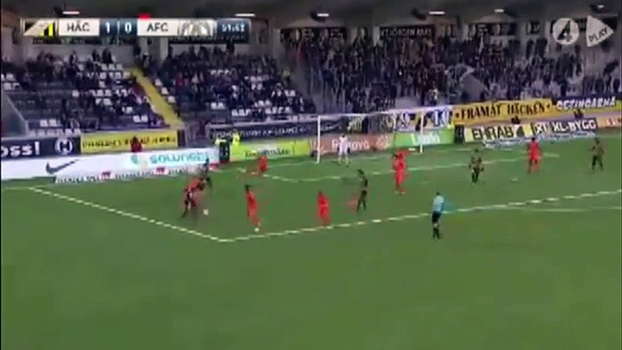 Hacken 2:0 Eskilstuna City  (Swedish Allsvenskan. 14 October 2017)