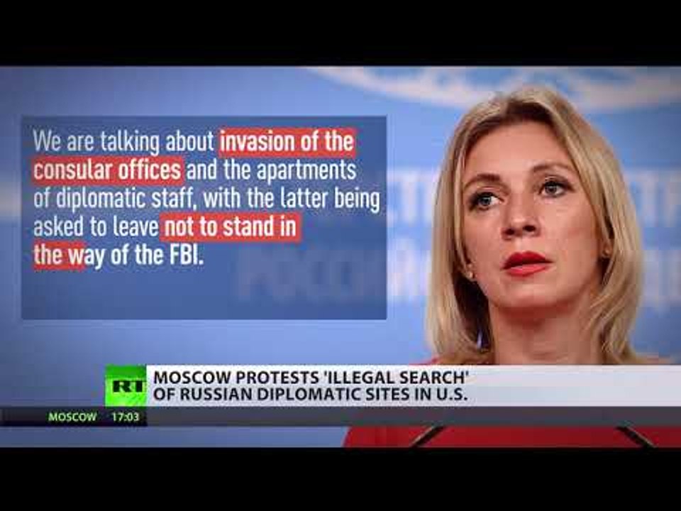 Things Too Tense: Moscow protests ‘illegal search’ of Russian Consulate in US