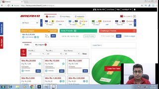 Dream 11 Winning Strategy ! Win On Dream 11 Every Time