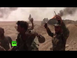 Download Video: Syrian soldiers embrace after breaking 3-year ISIS siege of Deir ez-Zor (EXCLUSIVE VIDEO)