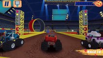 Blaze and the Monster Machines - Racing Game | MONSTER DOME #3 By Nickelodeon