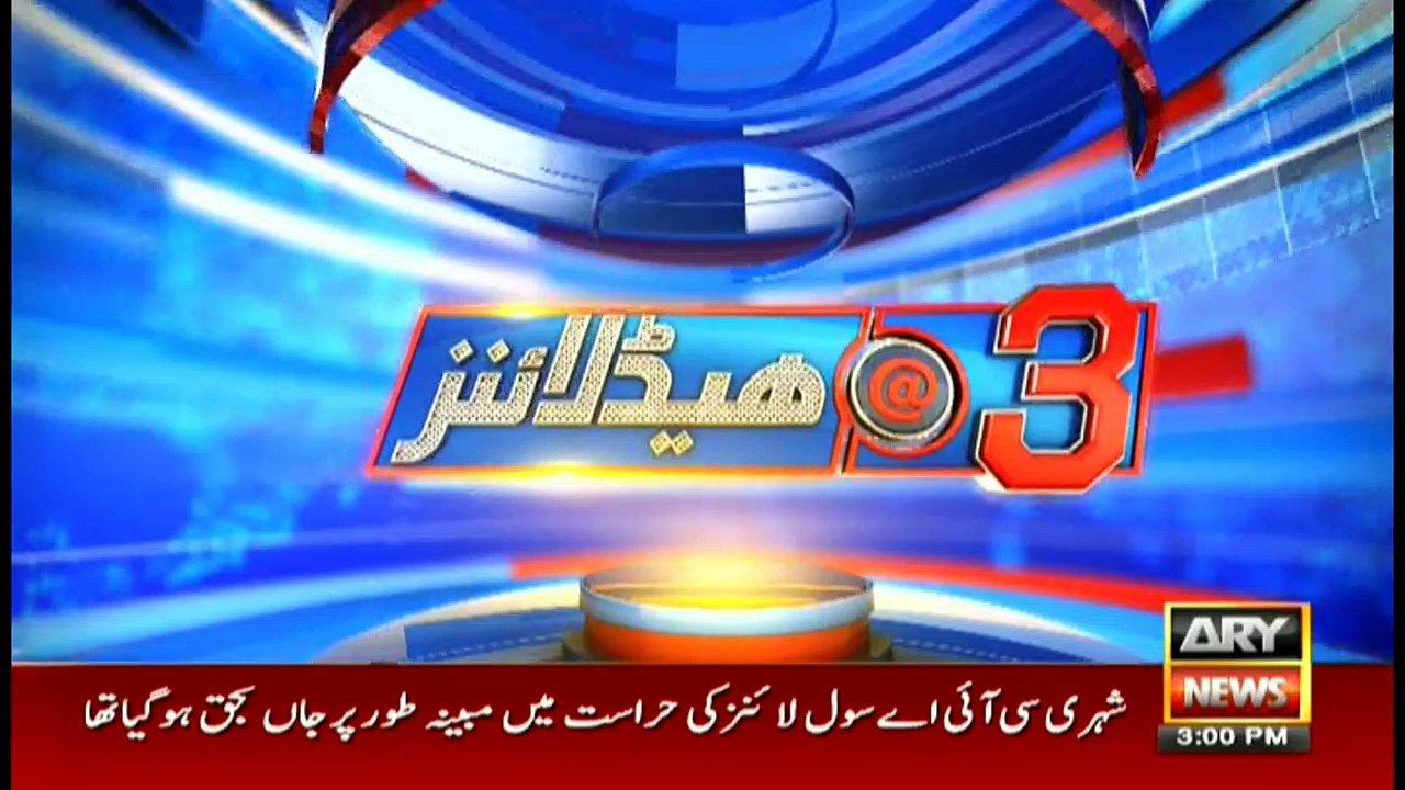 Headlines 1500 15th October 2017