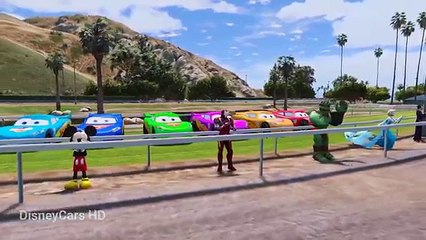 McQueen Transport Cars - Disney Pixar Mack Truck Transportation Nursery Rhymes Songs for Kids