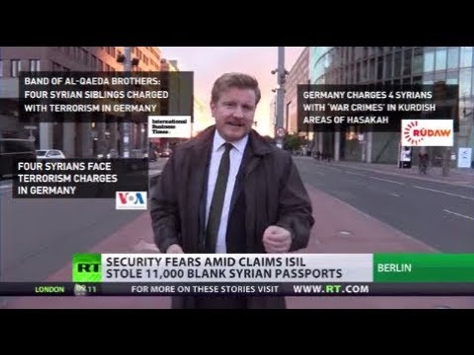 11,000 blank Syrian passports stolen, Germany says they could be in ISIS hands