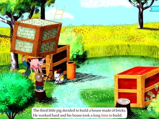 The Three Little Pigs - A 3D Fairy Tale by Nosy Crow - Best Apps for Kids