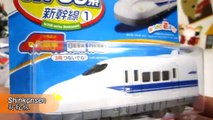 TREM BALA ELÉTRICO JAPONÊS! SHINKANSEN DA SÉRIE N700 (プチ電車シリーズ N700系新幹線) | Daiso Japan Brinquedos