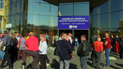 La Fédération Française de basketball en AG à Saint-Etienne