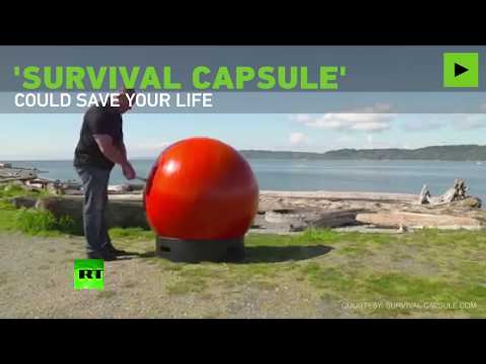 Survival Capsule: Engineers make floating capsule to withstand natural disasters