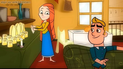 Rapunzel Masalı - Türkçe Dublaj Çizgi Film Masal | Alpiden Masallar