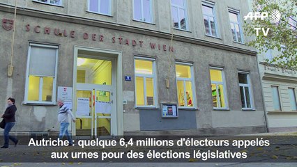 Les Autrichiens aux urnes pour les législatives