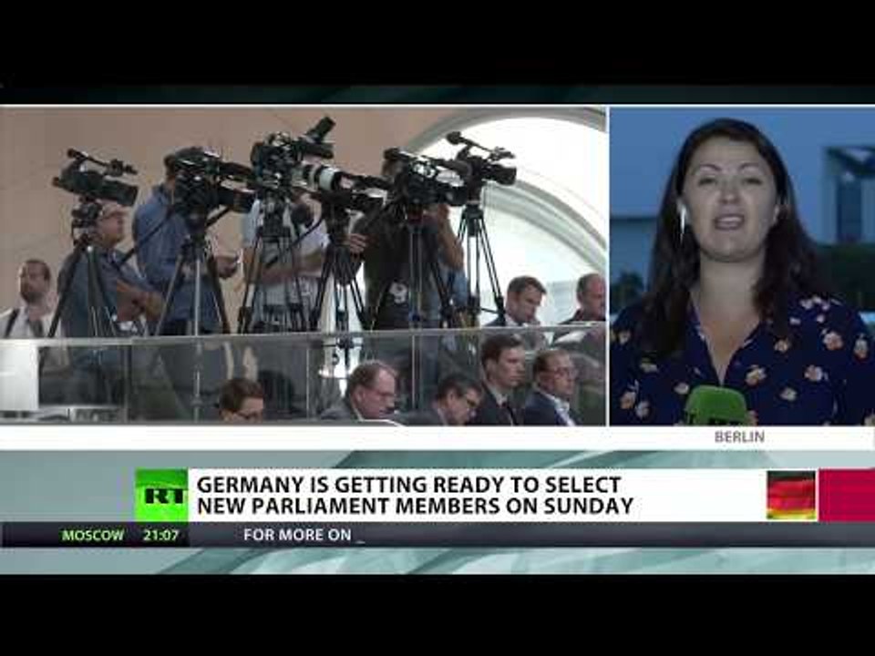 RT's special coverage: Final countdown to German federal elections (Streamed live)