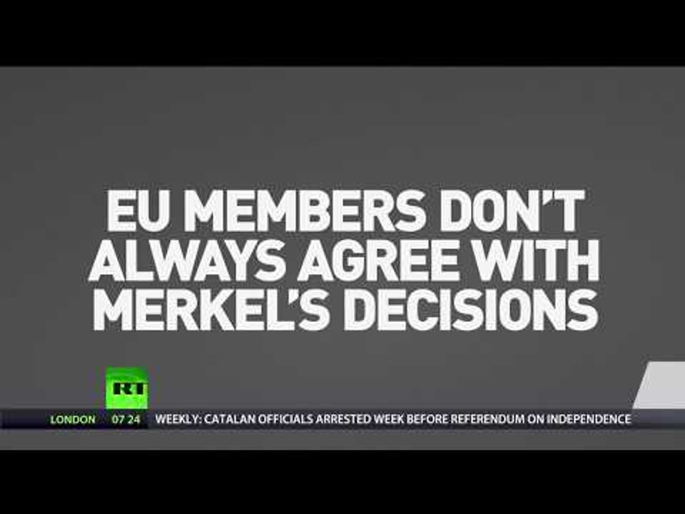 Angela Merkel: Decisive figure... with not every decision welcomed by EU