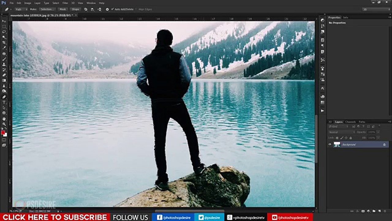 How to Create Parallax Effect in Photoshop [Photoshopdesire.com]