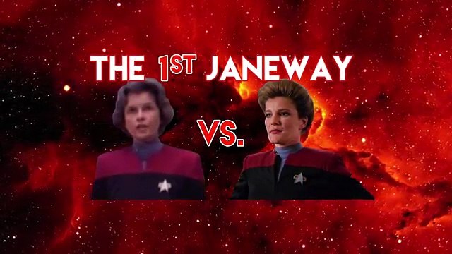 1st Capt. Janeway - Star Trek Voyager Genevieve Bujold vs. Kate Mulgrew