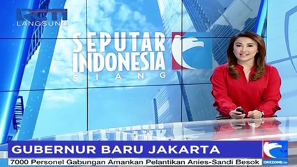 Berikut Rangkaian Kegiatan Pelantikan Gubernur DKI Jakarta