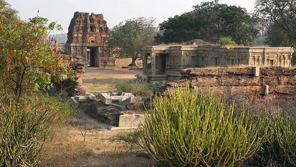 The Ruins of Hampi, Karnataka, India in 4K (Ultra HD)