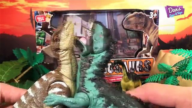 10 DINOSAUR ANIMAL TOYS 4D PUZZLE - Carnotaurus Acrocanthosaurus Tyrannosaurus Velociraptor