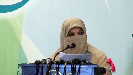 Secretary General Halqa Khawateen Durdana Siddiqui 4th September-International Hijab Day