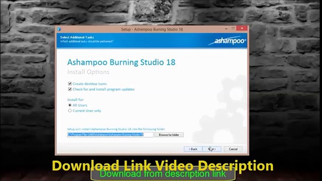 Ashampoo Burning Studio 18.0.8 + Crack [Lifetime]