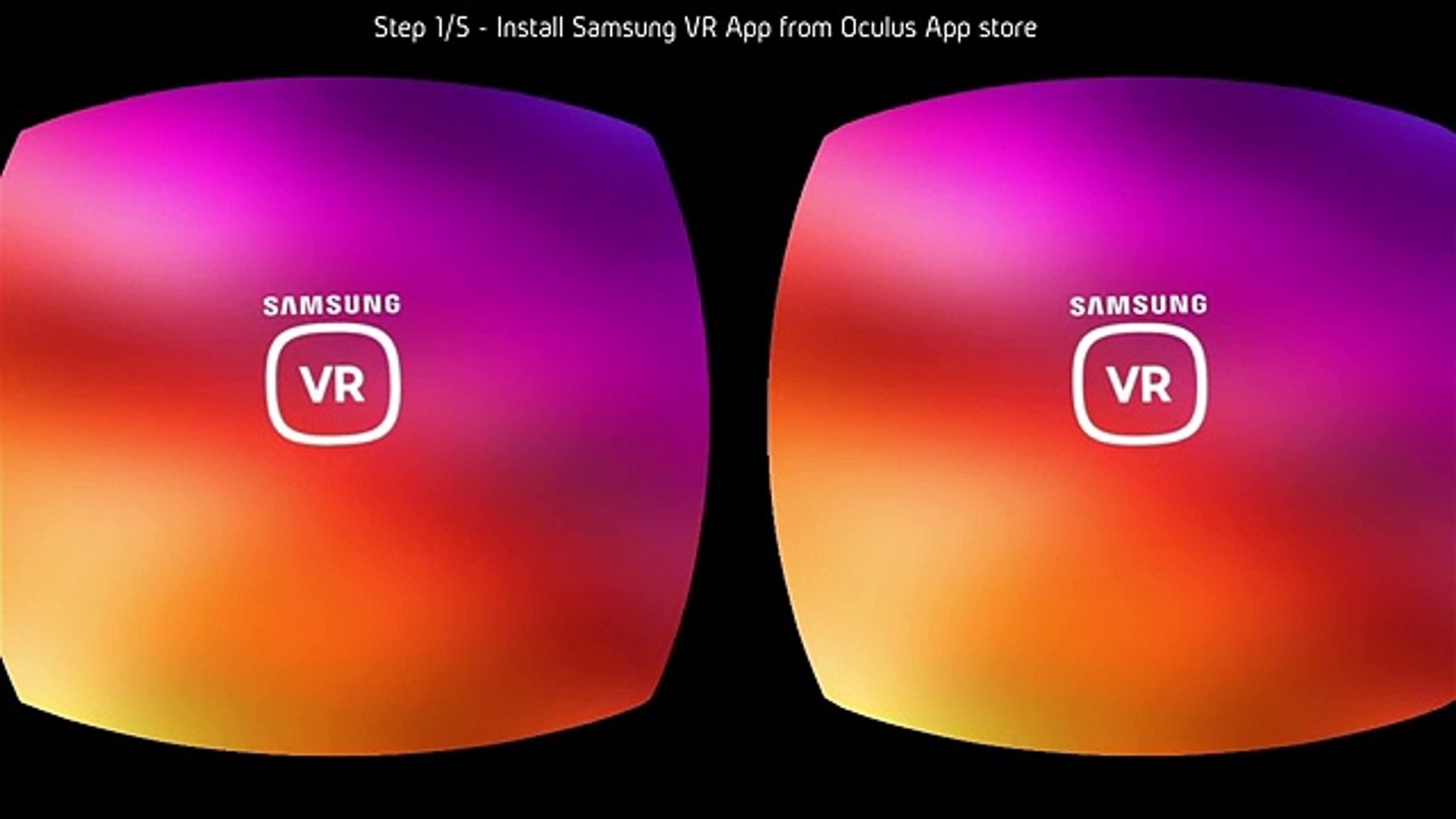 ⁣Samsung Gear VR | How to download and watch 3D 360° videos