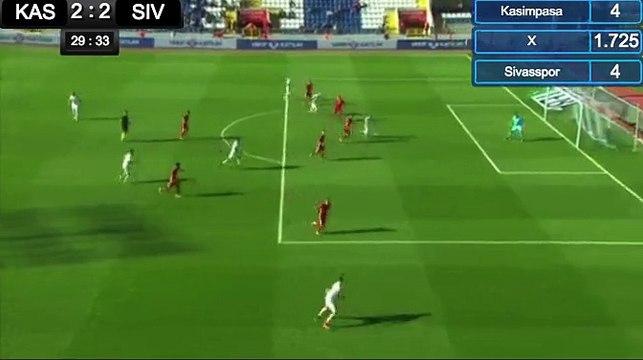 Michael Rangel Goal HD - Kasimpasa 2-2 Sivasspor 15.10.2017