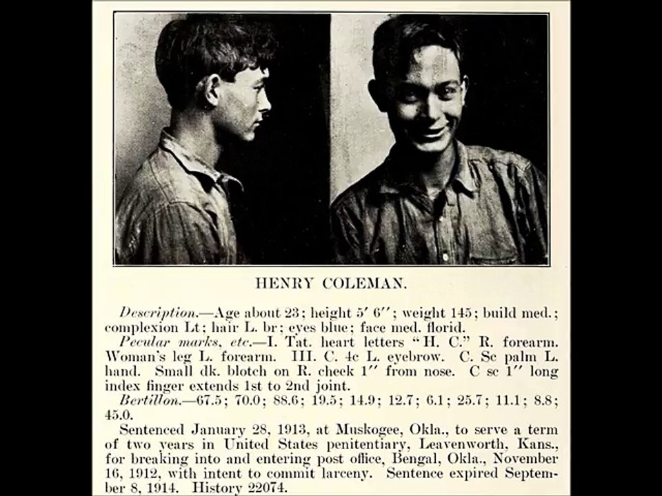 Vintage Mugshots of American Criminals From the 1900's and 1910's: Part 25
