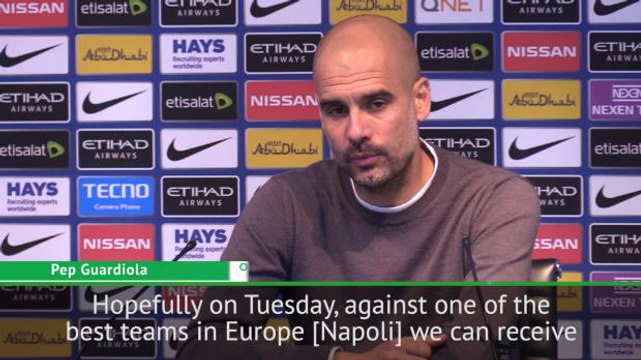 Crowd can help Man City in Champions League - Guardiola