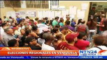 Con denuncias de retardo en instalación de centros de votación inicia crucial jornada electoral en Venezuela