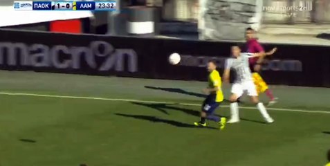 Aleksandar Prijovic Goal HD - PAOK	2-0	Lamia 15.10.2017