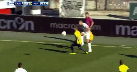 Aleksandar Prijovic  Goal HD -  PAOK	2-0	Lamia 15.10.2017
