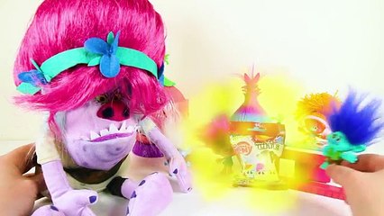 Bergen Villain Chef Wears Poppys Hair from the Trolls Movie Part 4 | Ellie Sparkles