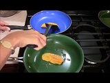 Orgreenic Frying Pan Versus Yoshi Blue Diamond Pan