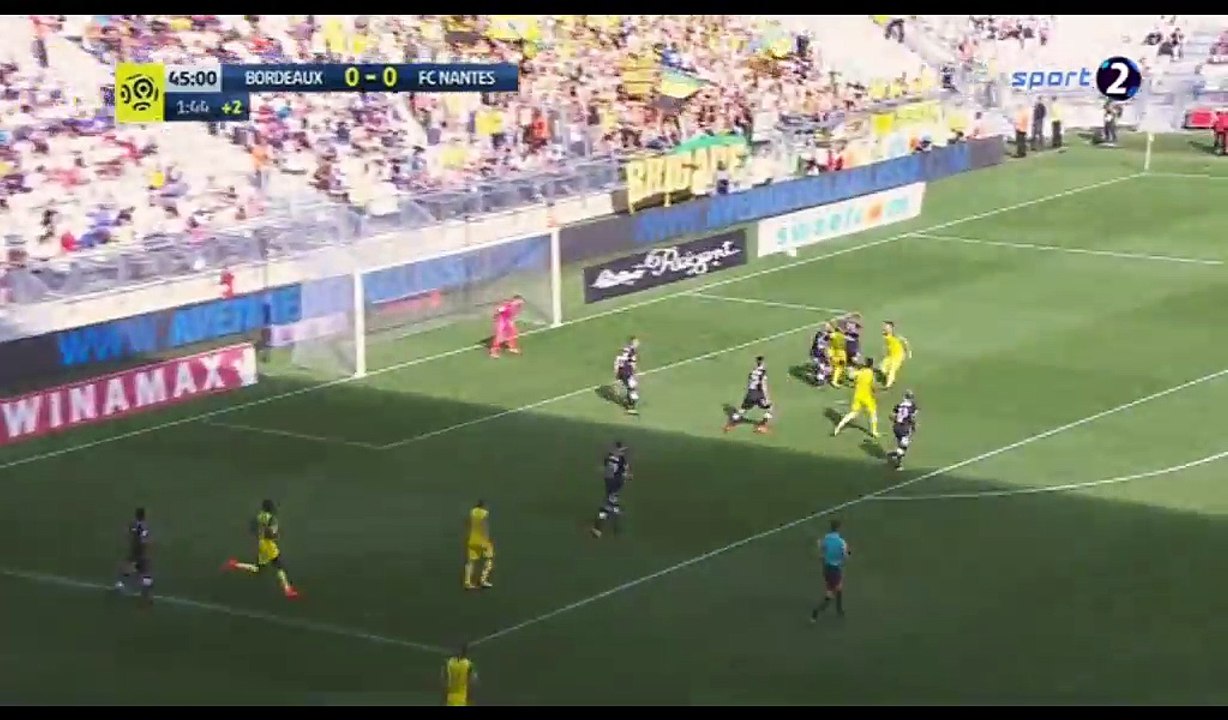 Prejuce Nakoulma Goal HD - Bordeaux 0-1 Nantes - 15.10.2017