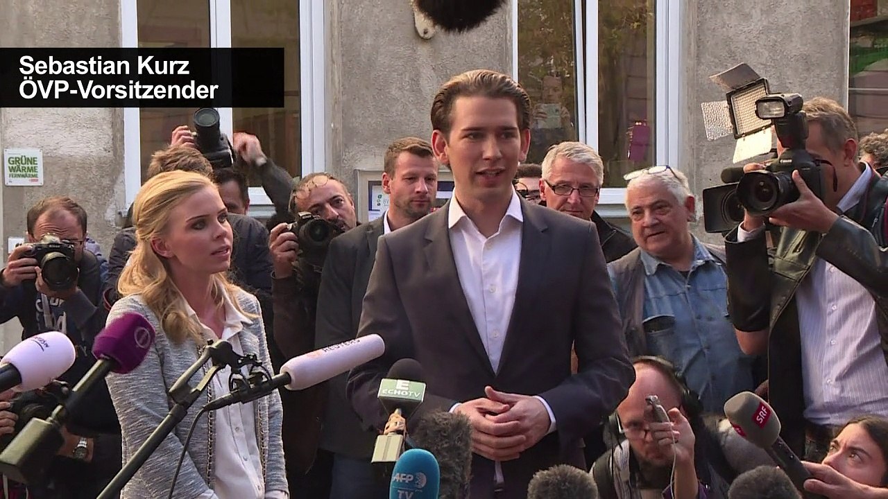 Konvervative ÖVP klarer Favorit bei Wahl in Österreich