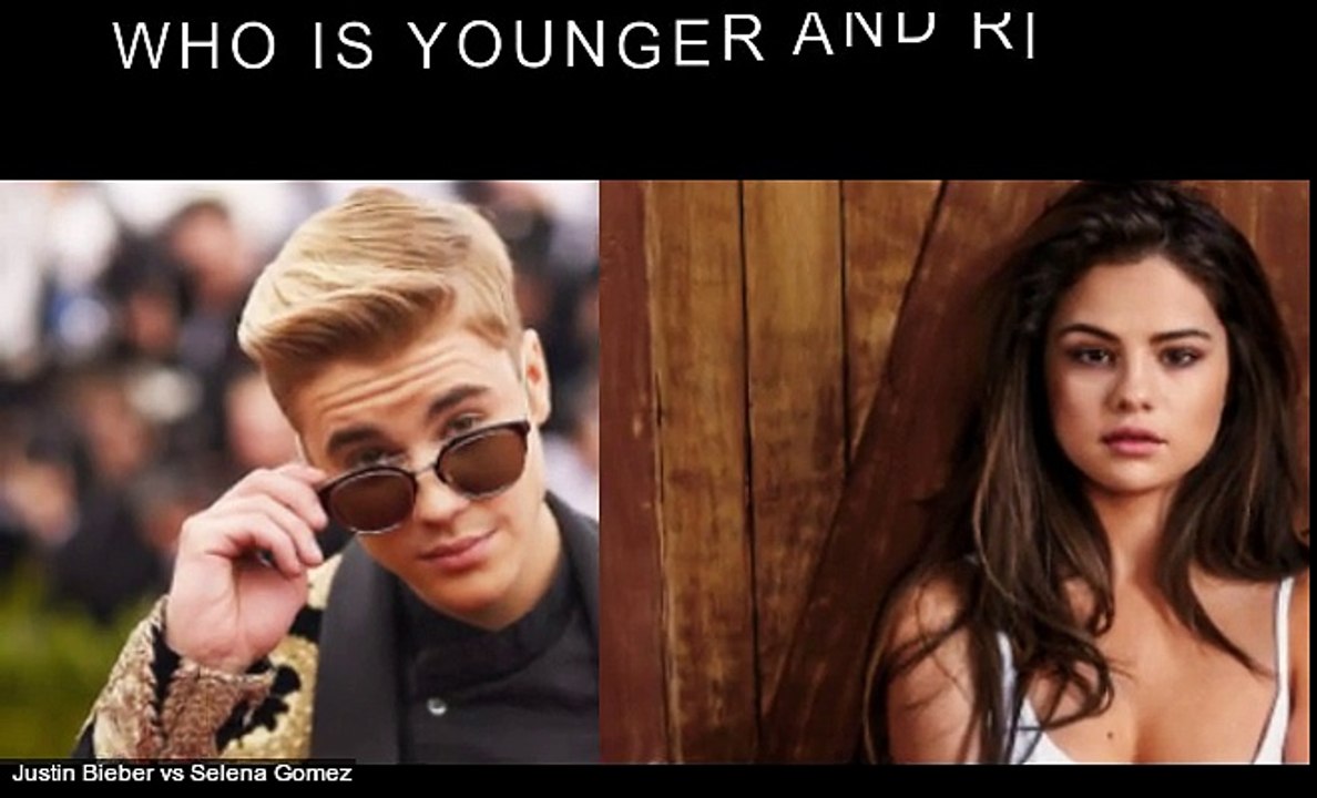 Justin Bieber vs Selena Gomez Who is younger and richer?