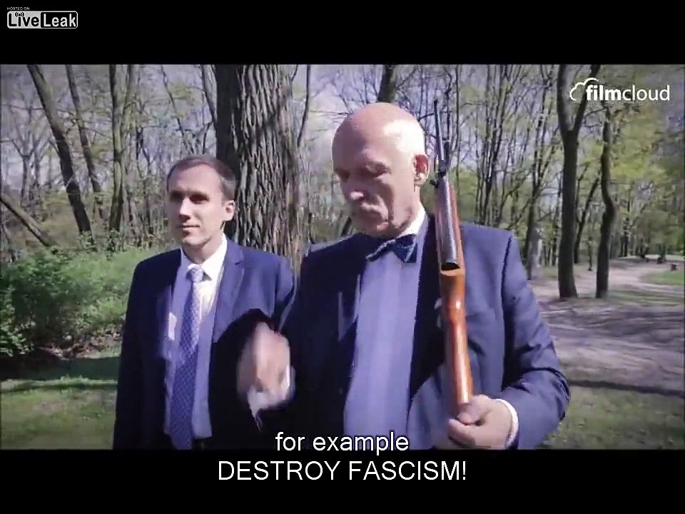 How to "hunt a lefty" - Janusz Korwin-Mikke (Polish MEP)